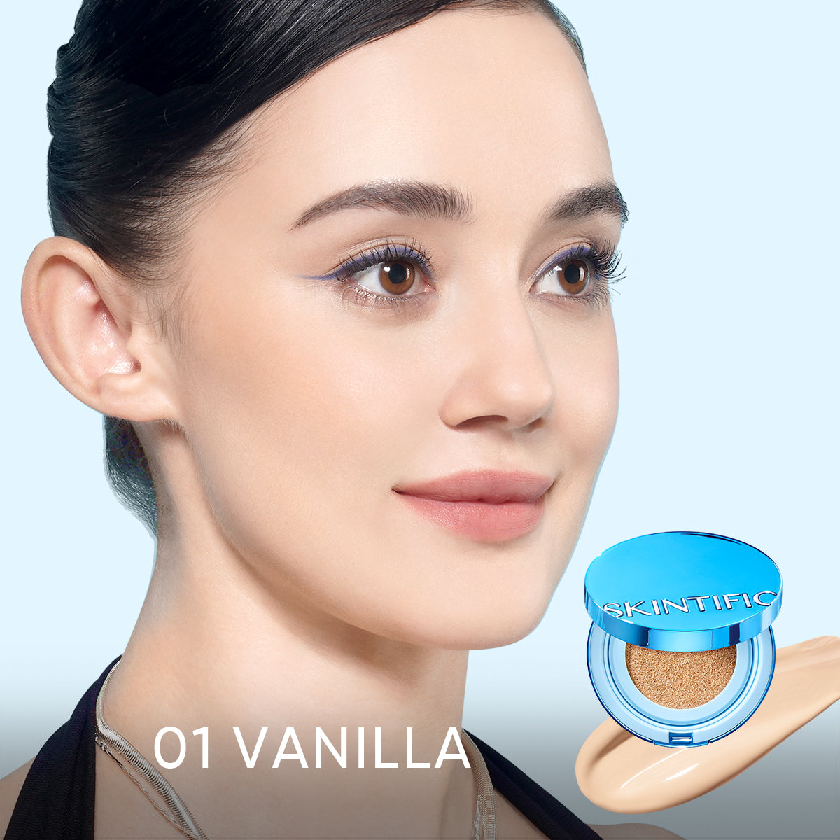 SKINTIFIC Perfect Stay Velvet Matte Cushion Long-Lasting
