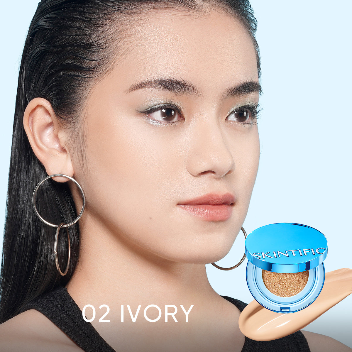SKINTIFIC Perfect Stay Velvet Matte Cushion Long-Lasting