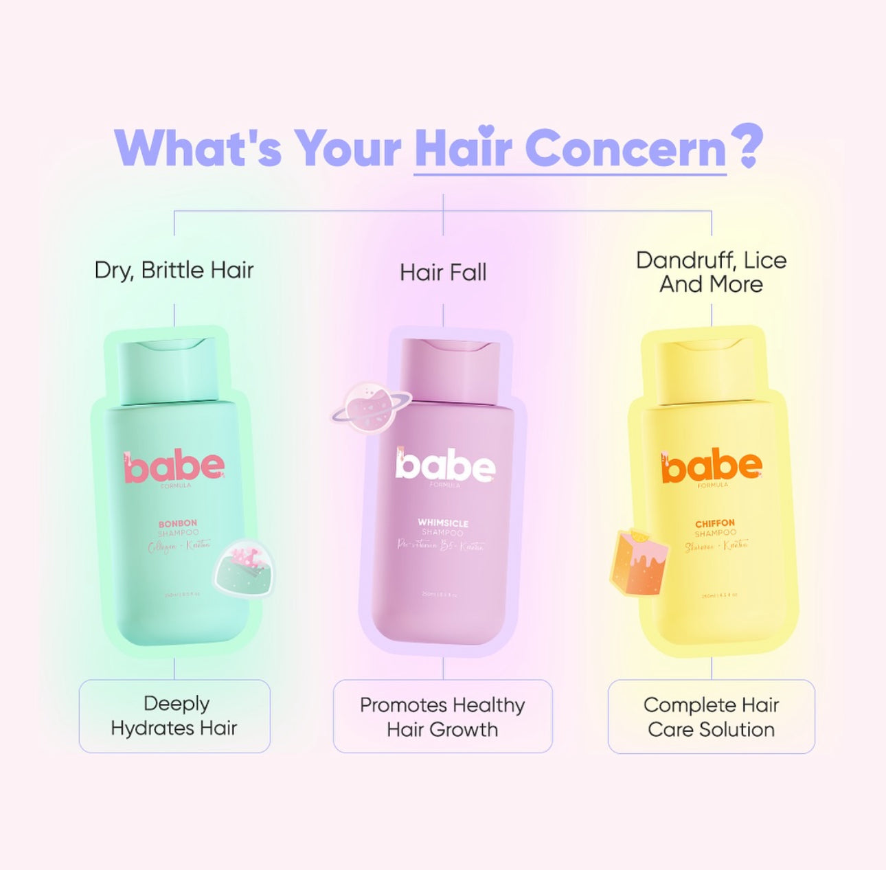 Babe Chiffon Shampoo 250ml