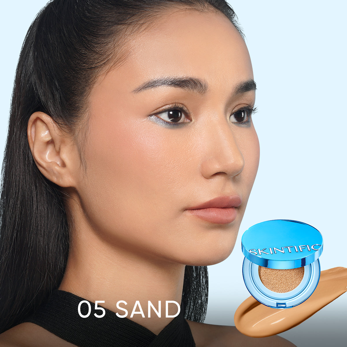 SKINTIFIC Perfect Stay Velvet Matte Cushion Long-Lasting
