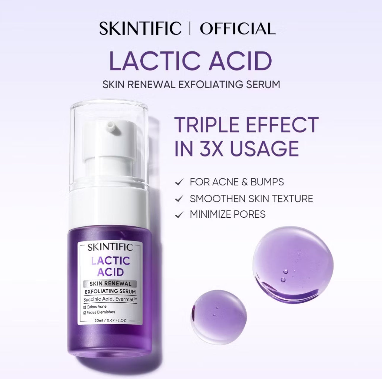 Lactic Acid Exfoliating Serum