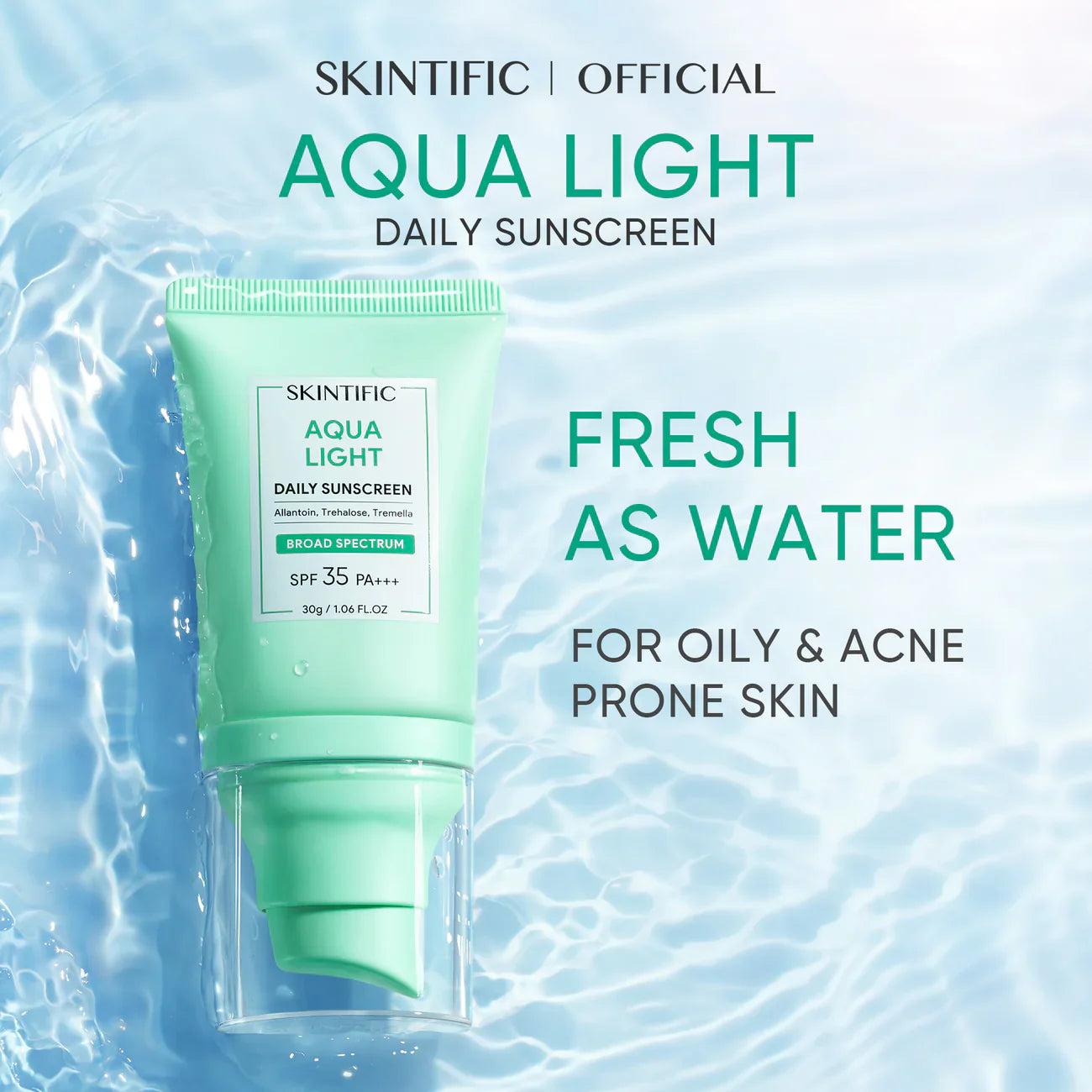 Aqua Light Sunscreen 30ml