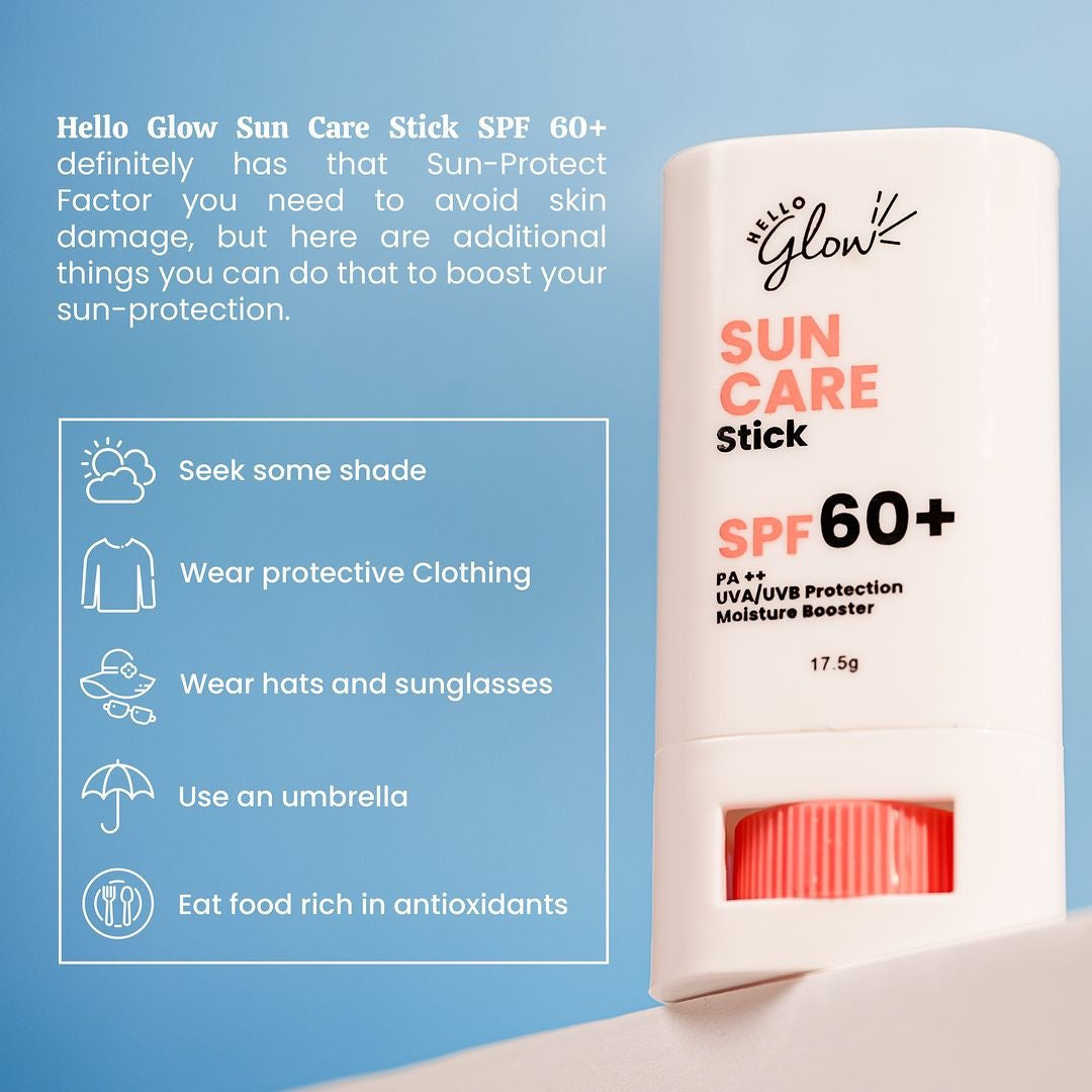 Hello Glow SPF60+ PA++ Sun Care Stick - Ultimate Protection