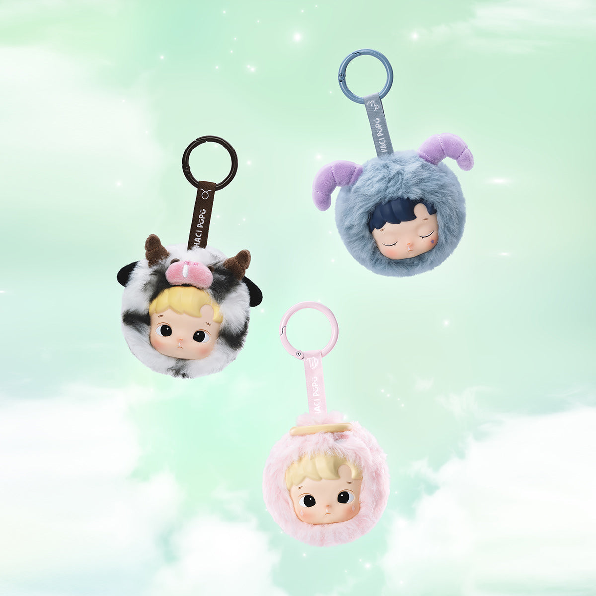 Hacipupu Constellation Vinyl Plush Pendant