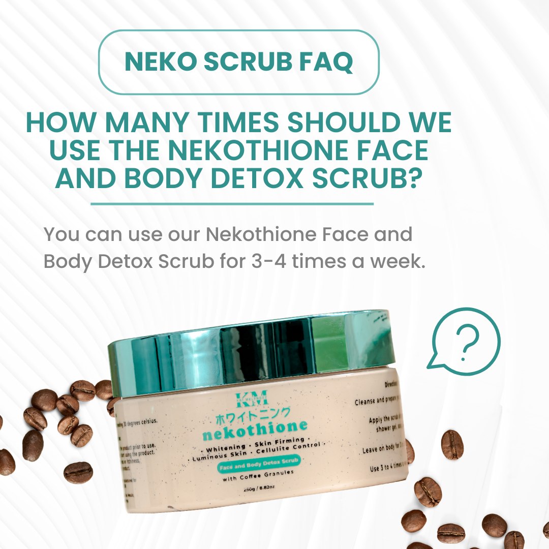 Nekothione Face Body Scrub