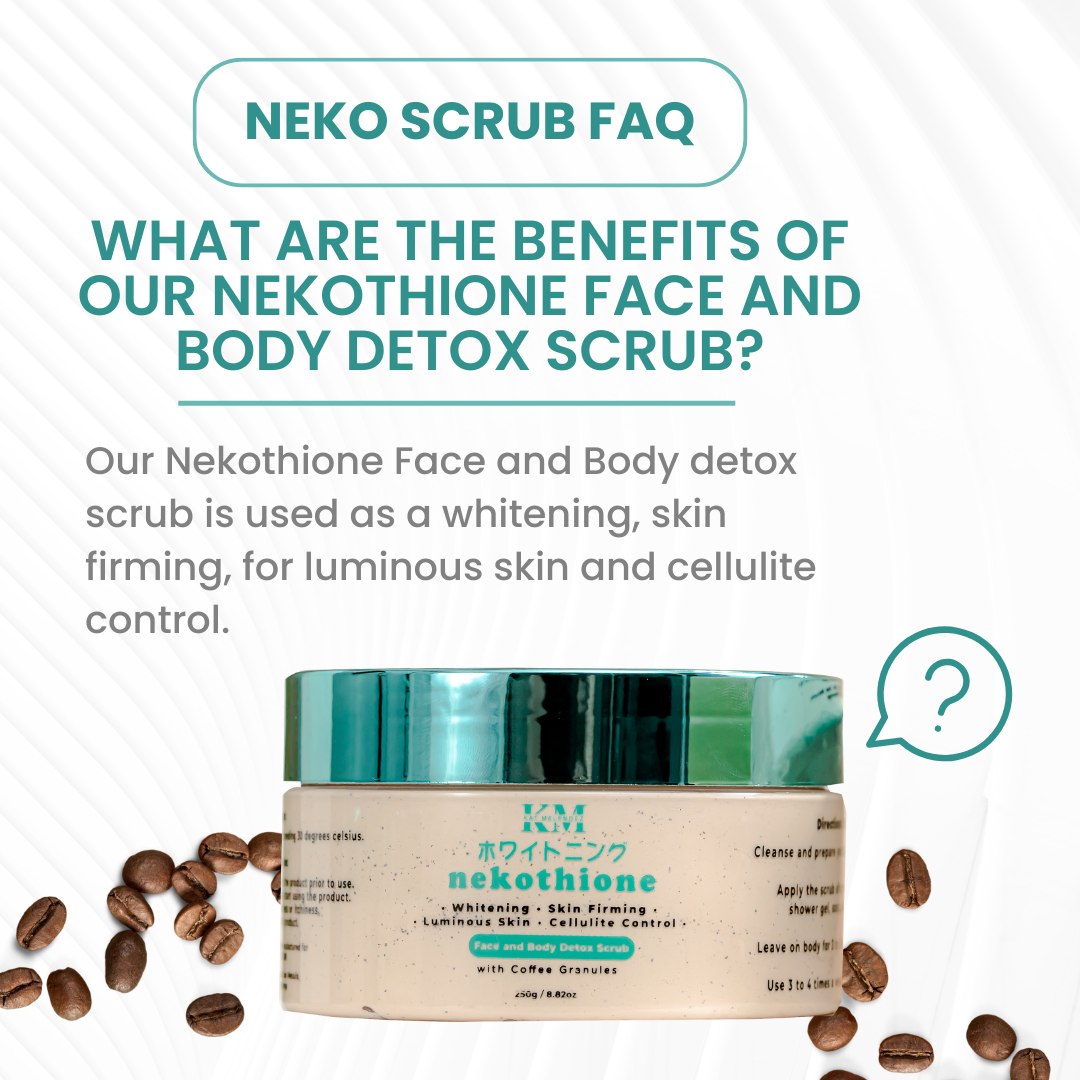 Nekothione Face Body Scrub