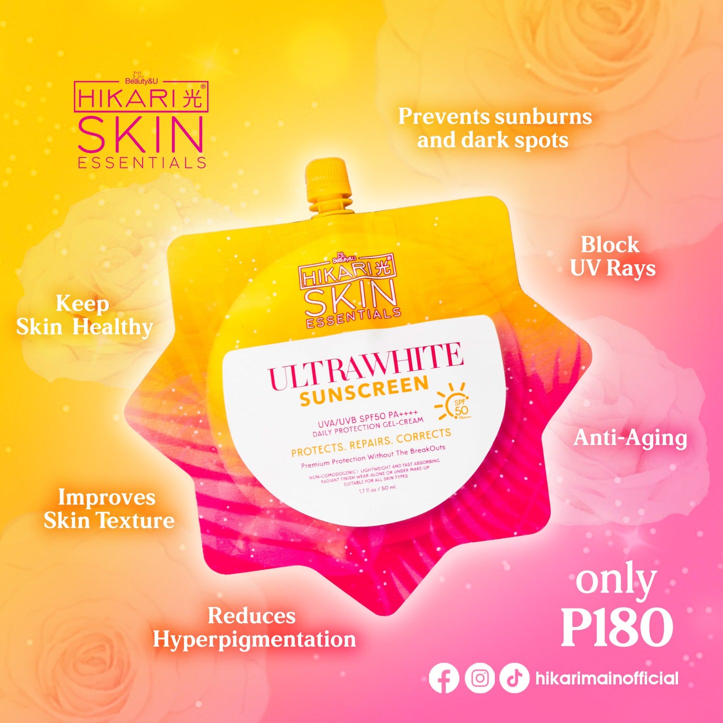 Hikari Ultra White Sunscreen 50ml