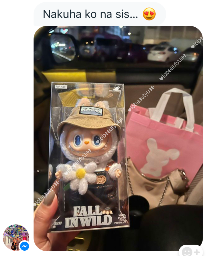 Wild Vinyl Plush Doll Pendant