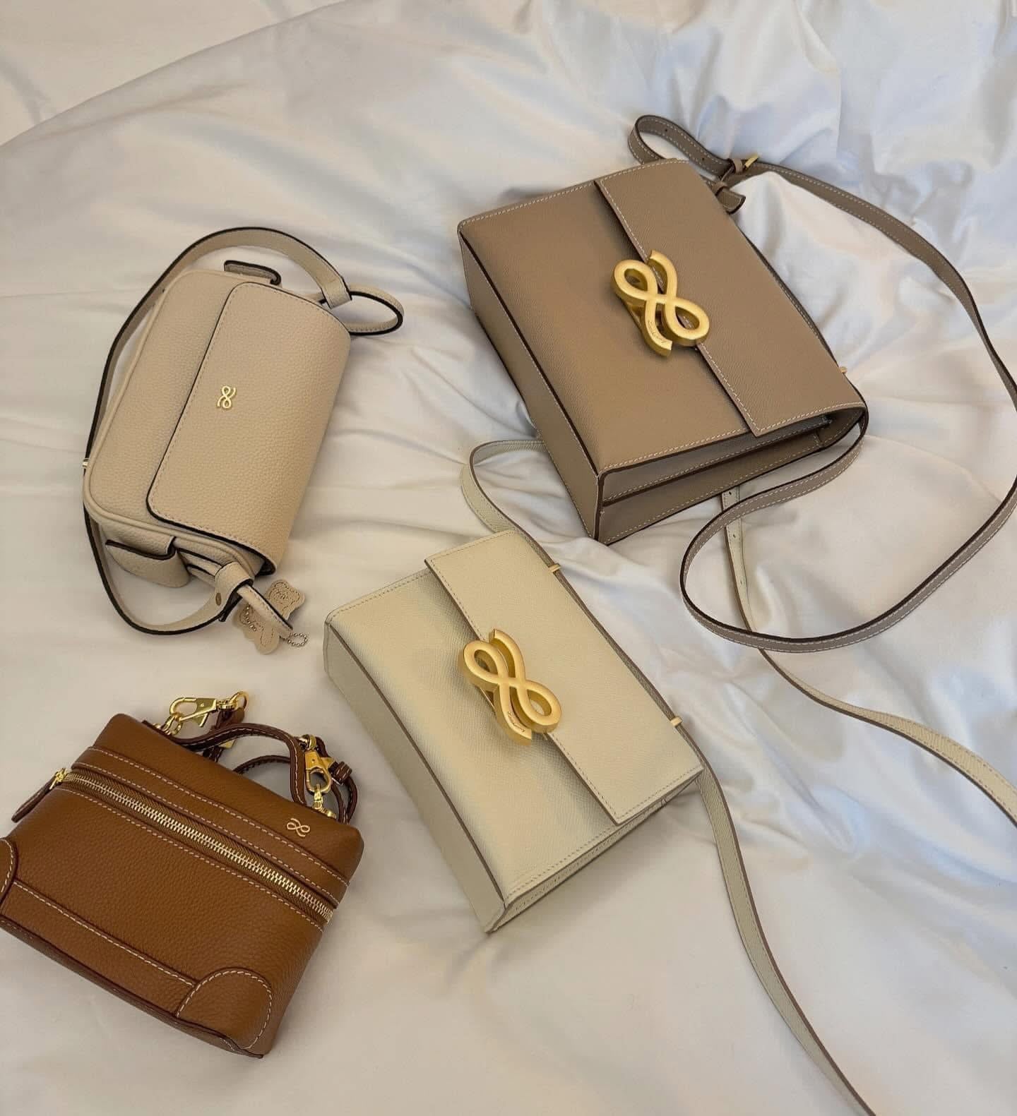 Clay PU Parfait 22 Handbag