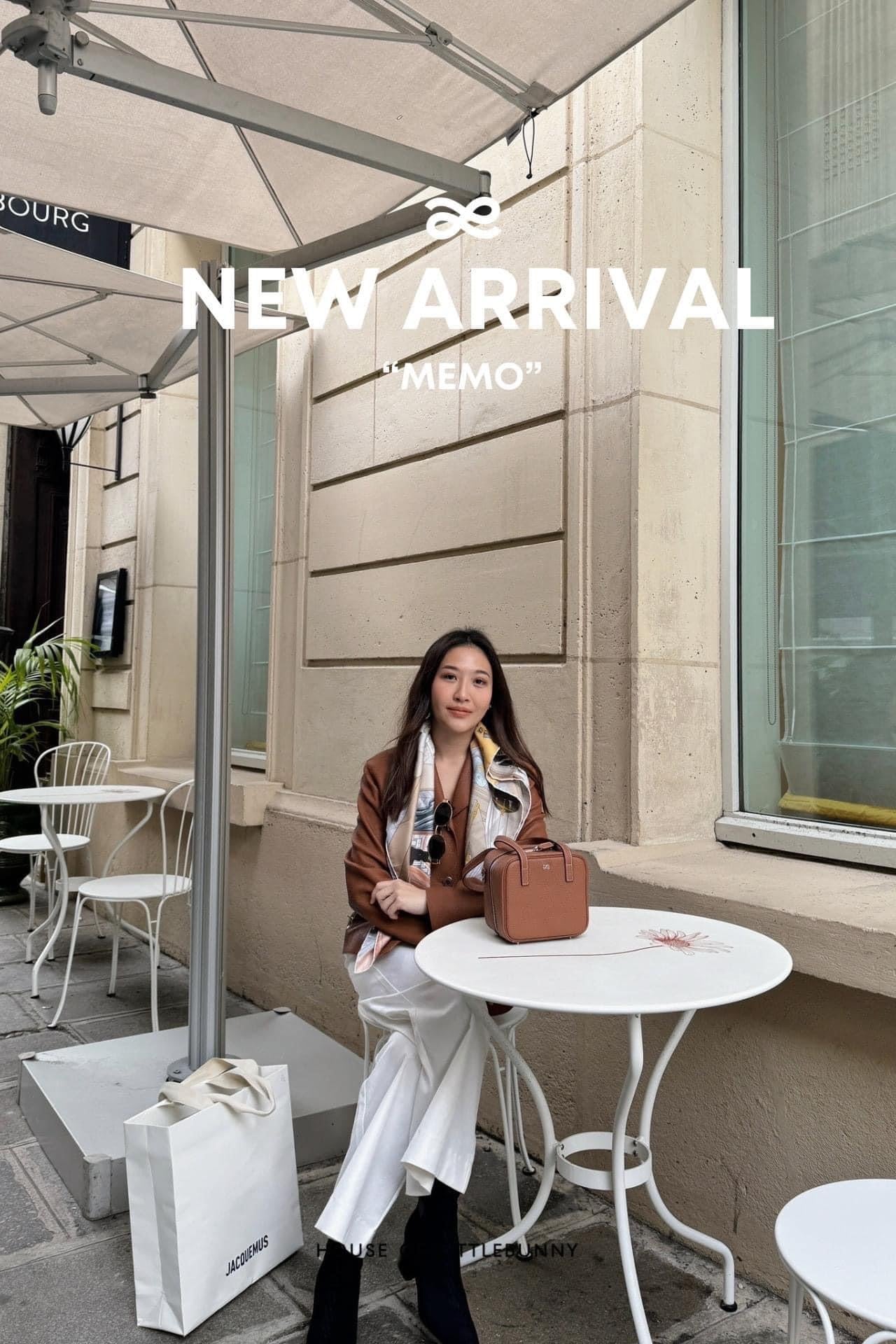 Luxurious Memo PU Brown Handbag