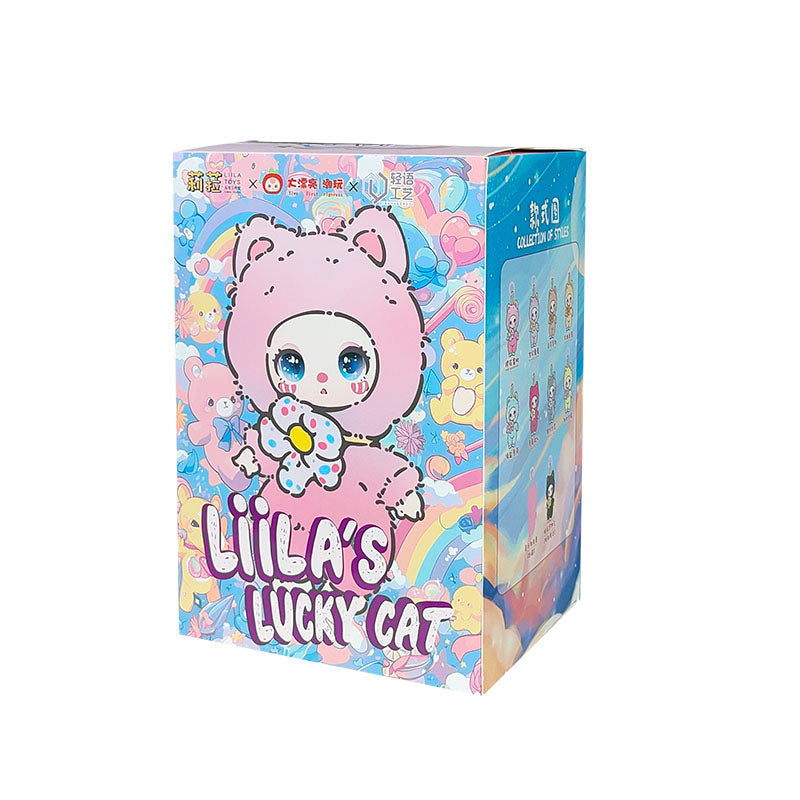 Kawaii Liila Lucky Cat Plush Pendant