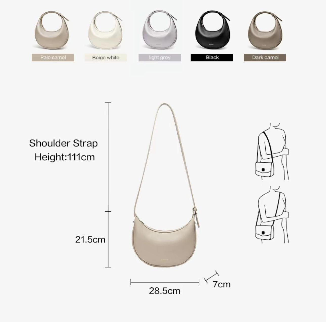 Bostanten Dark Camel Bag