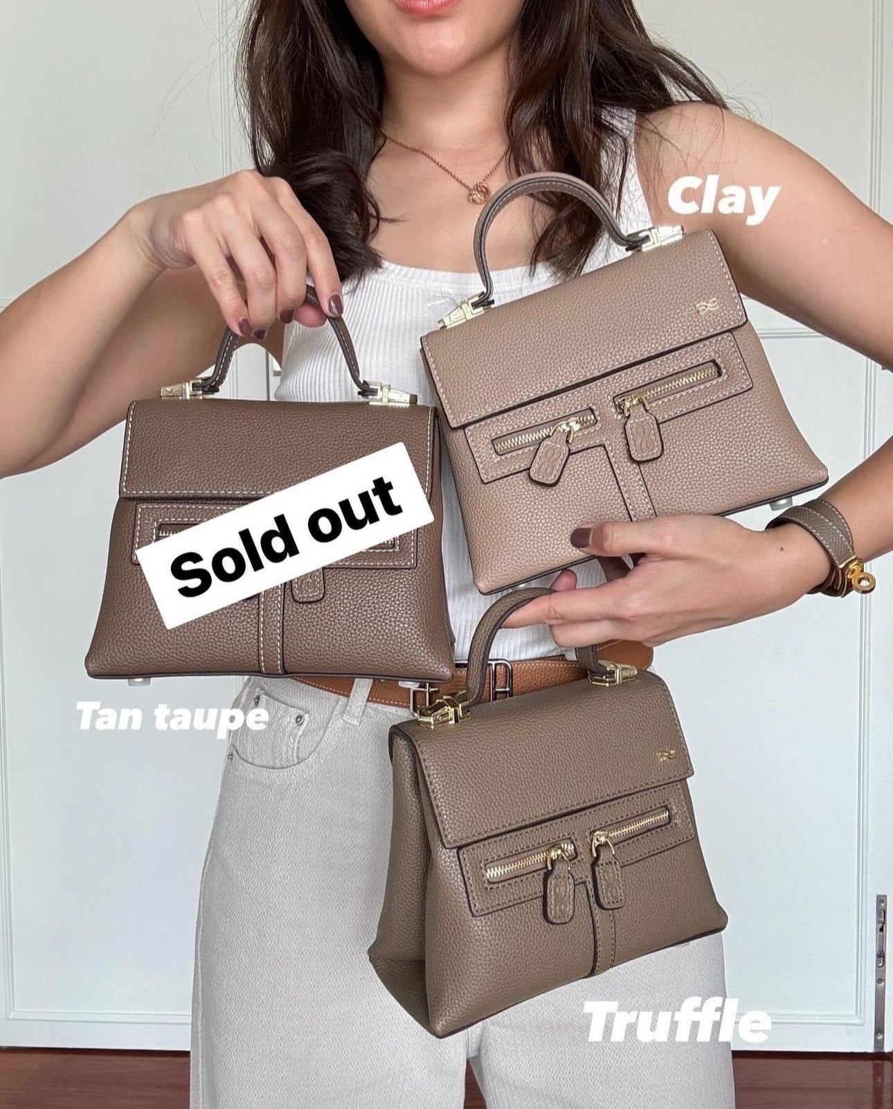 Mini Clara Handmade PU Leather Bag