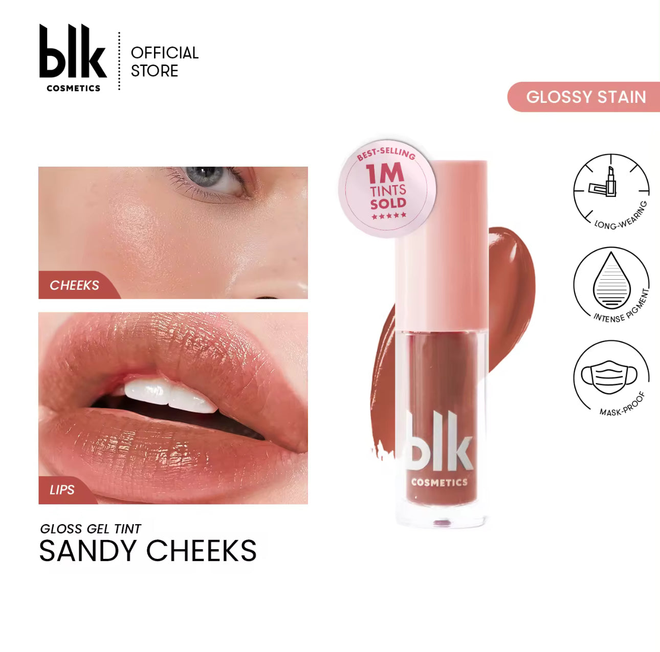 BLK Fresh Gloss Gel Tint