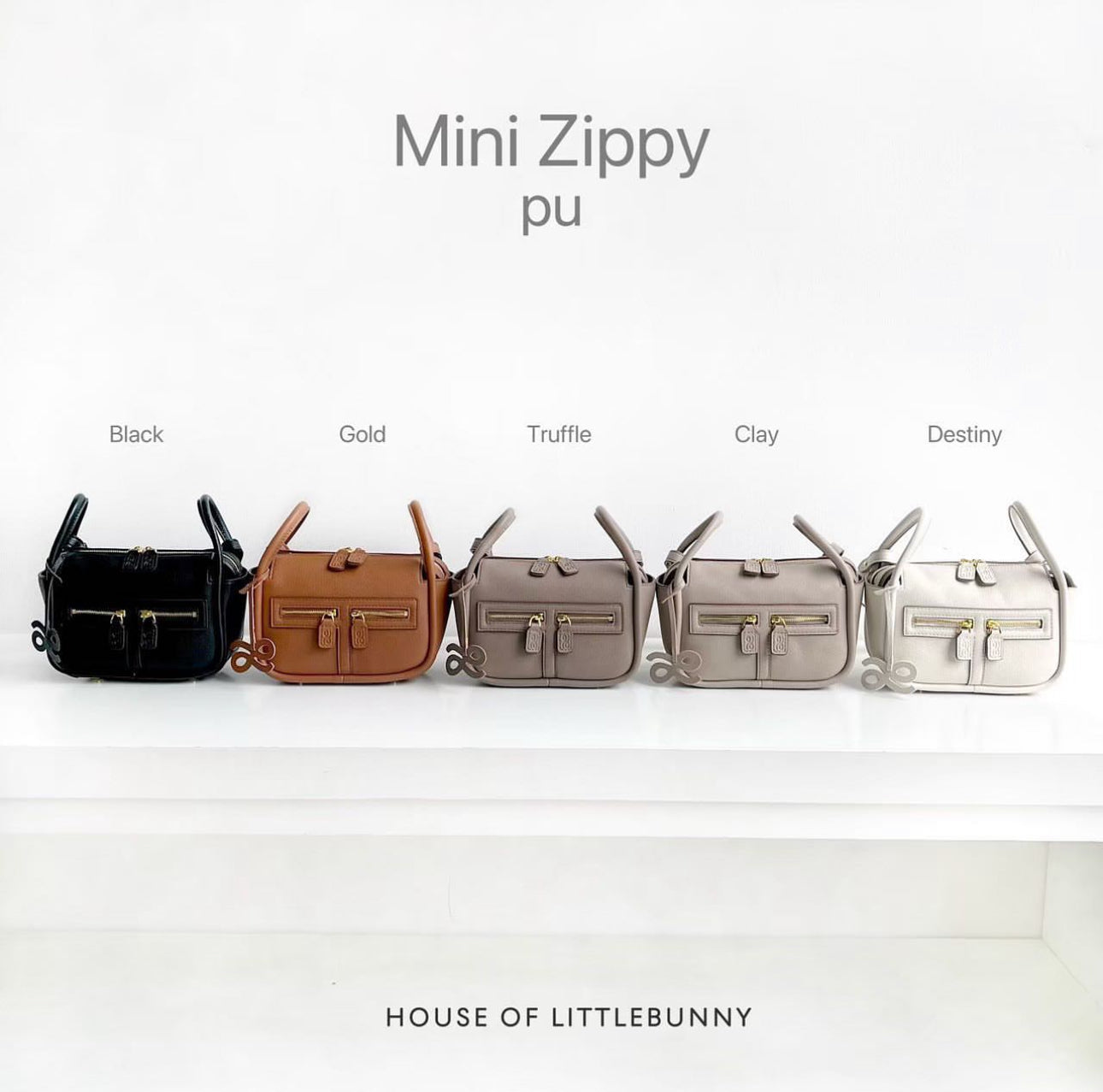 Mini Zippy PU Bag