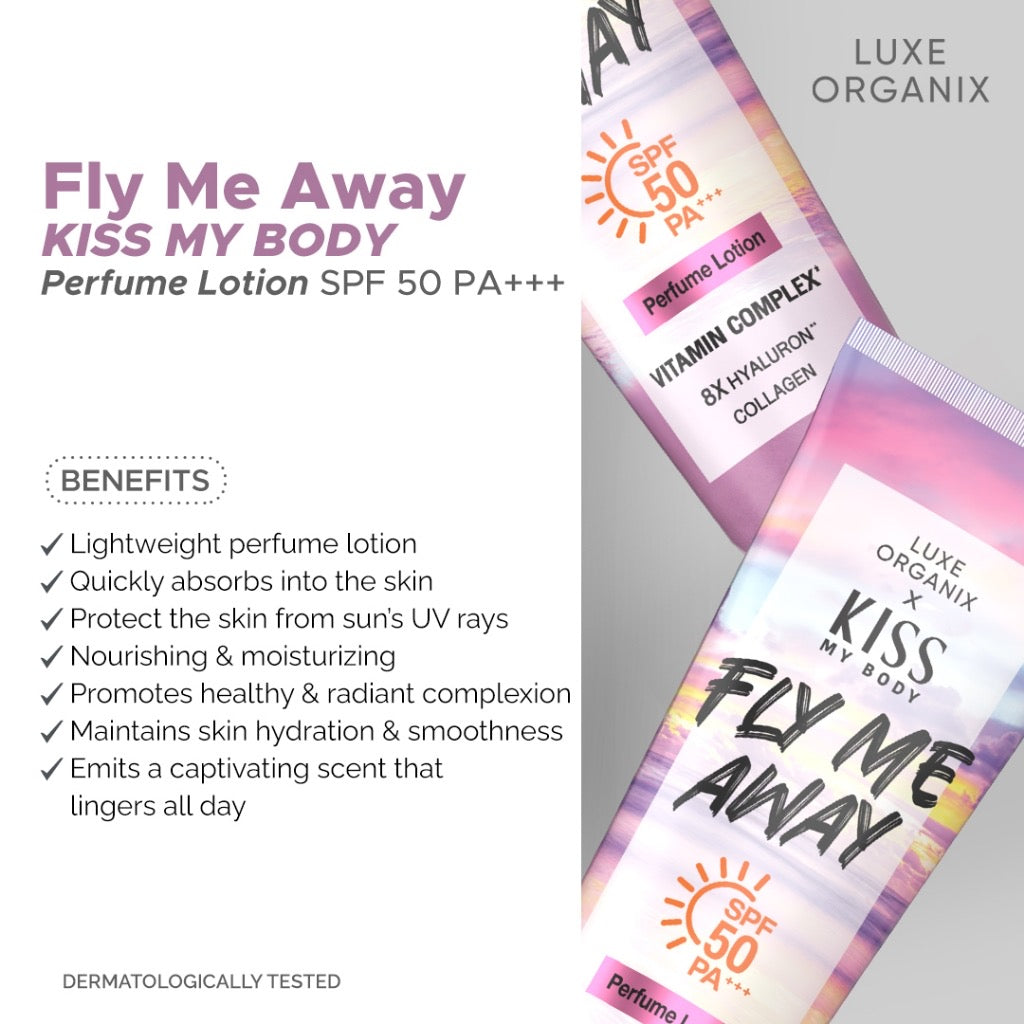 Luxe Organix Perfume Lotion SPF 50