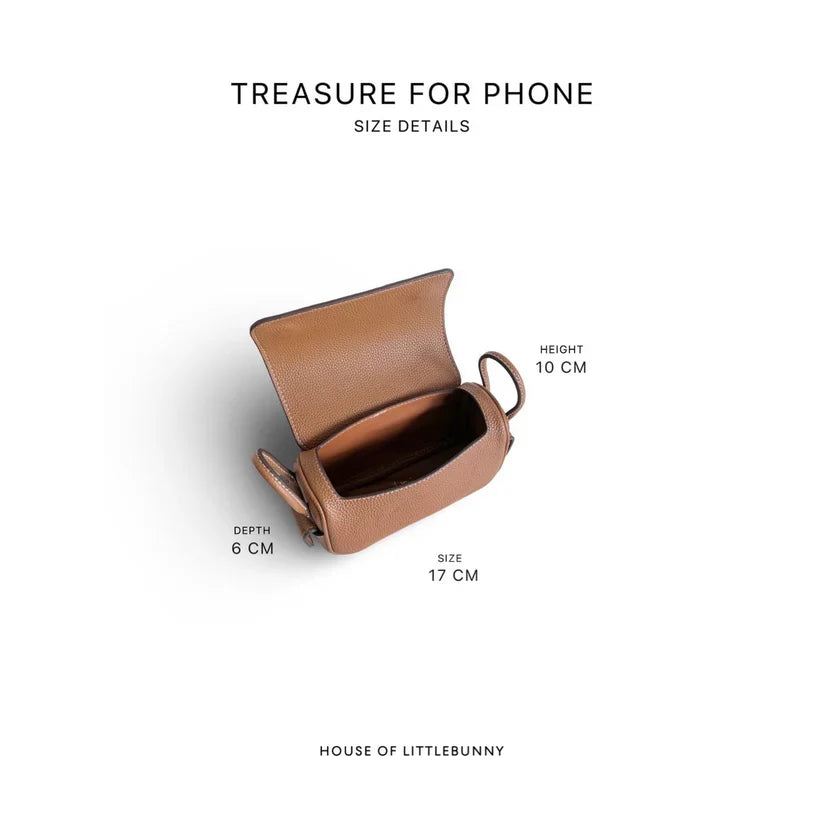 Brown Phone Treasure Case