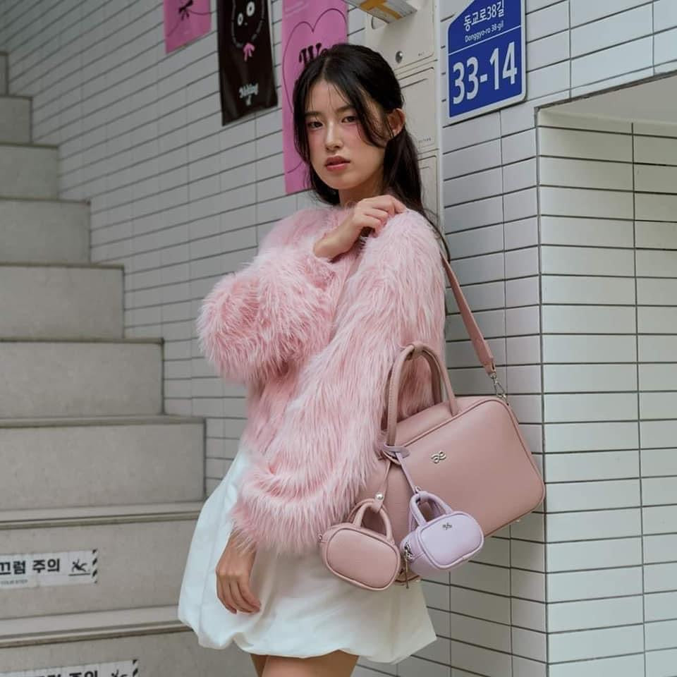 Lulu Twin Tan PU Handbag