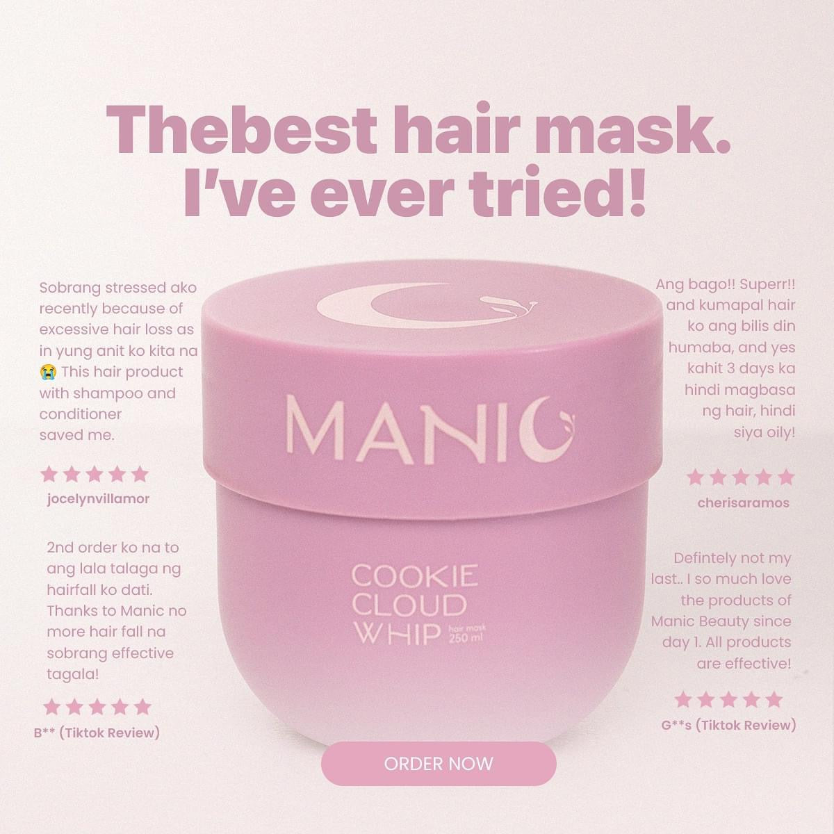 Manic Beauty Cookie Cloud Hair Mask
