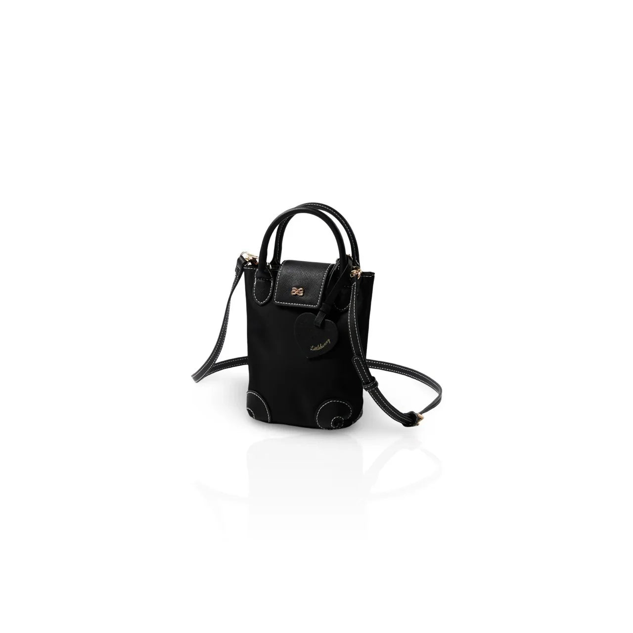Nylon Phone Bag Black