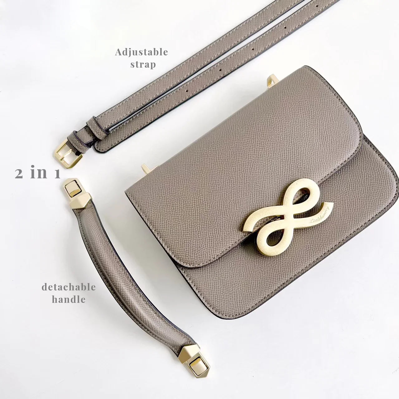 Timelessness PU Leather Handbag