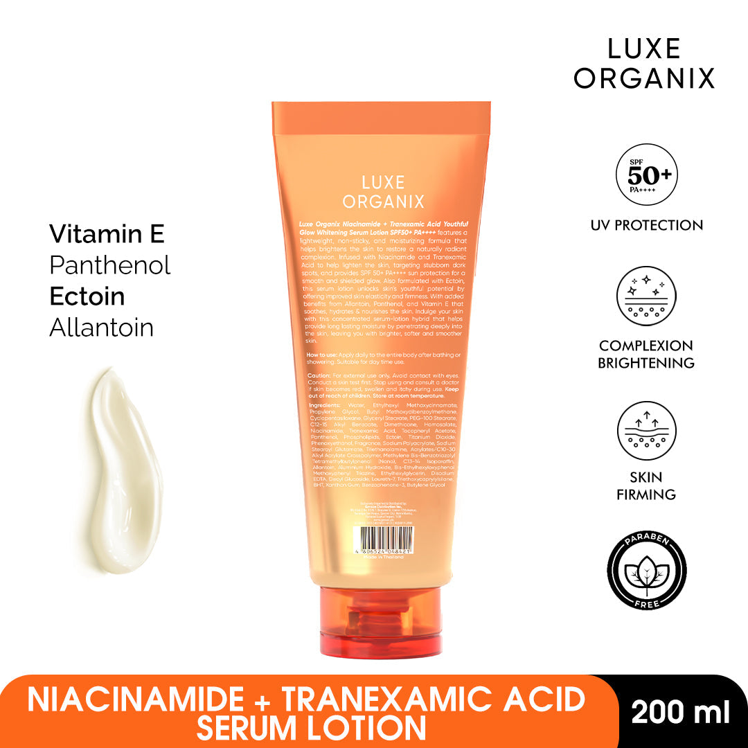 Luxe Organix Whitening Serum Lotion