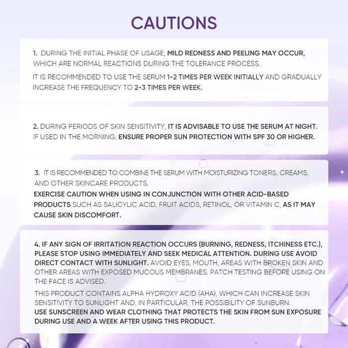 Lactic Acid Exfoliating Serum