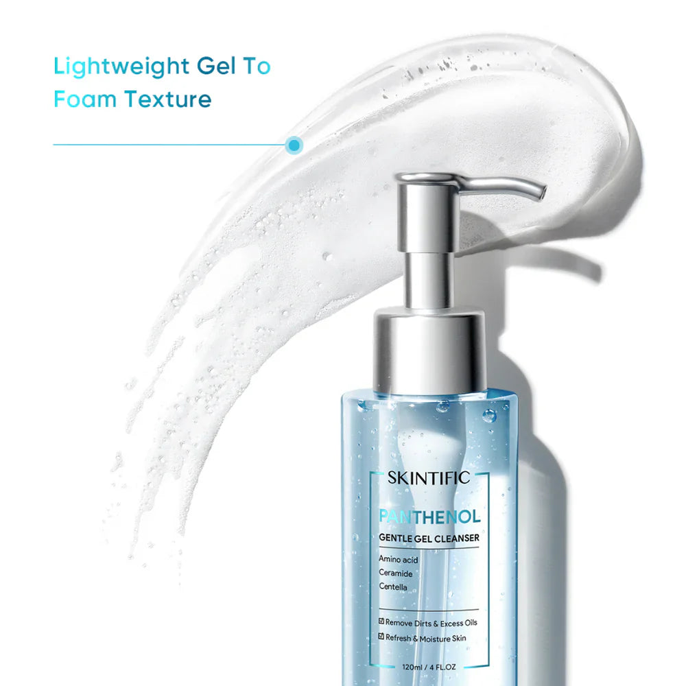 Ultra-Hydrating Panthenol Gel Cleanser for Healthy Skin