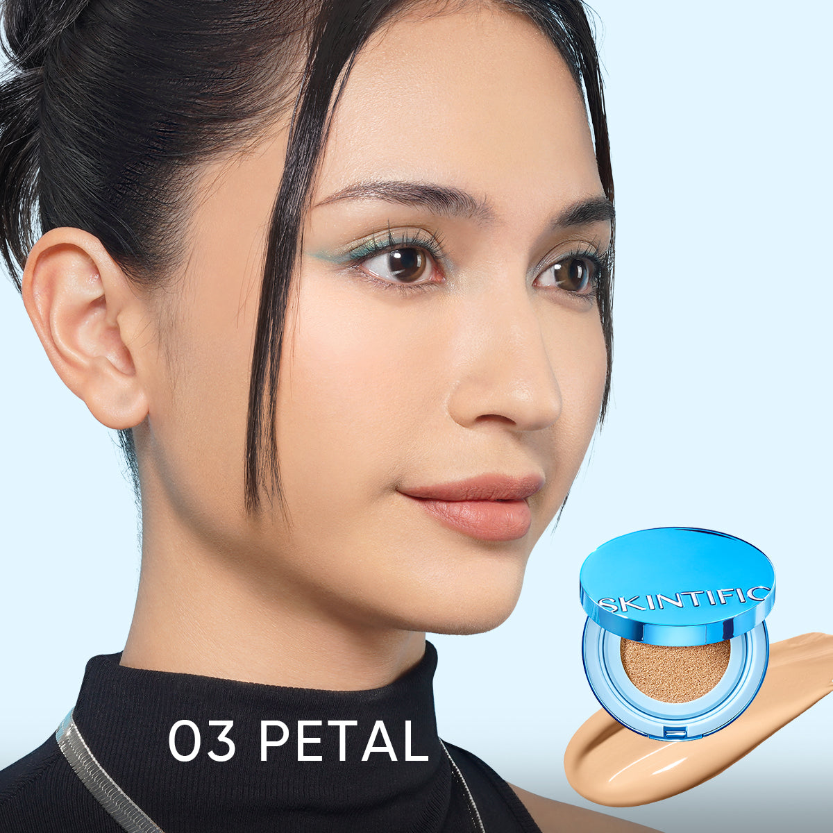 SKINTIFIC Perfect Stay Velvet Matte Cushion Long-Lasting