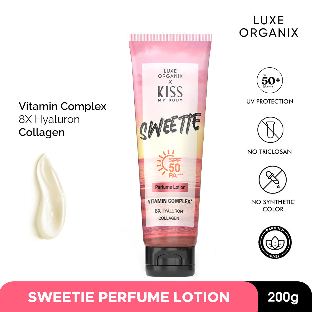 Luxe Organix Perfume Lotion SPF50 200g