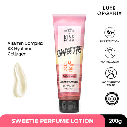 Luxe Organix Perfume Lotion SPF50 200g