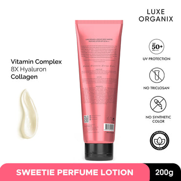 Luxe Organix Perfume Lotion SPF50 200g