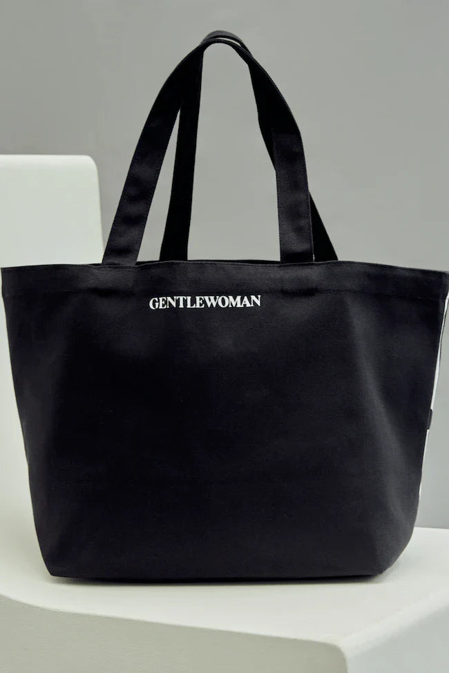 GENTLEWOMAN Canvas Tote Bag Black