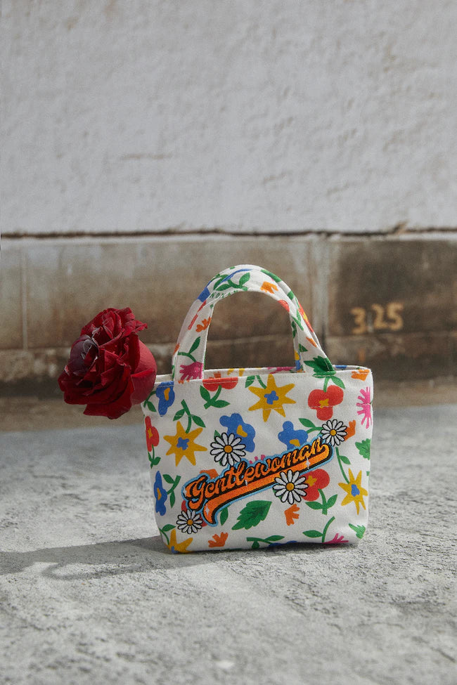 Floral Flora Micro Tote Bag