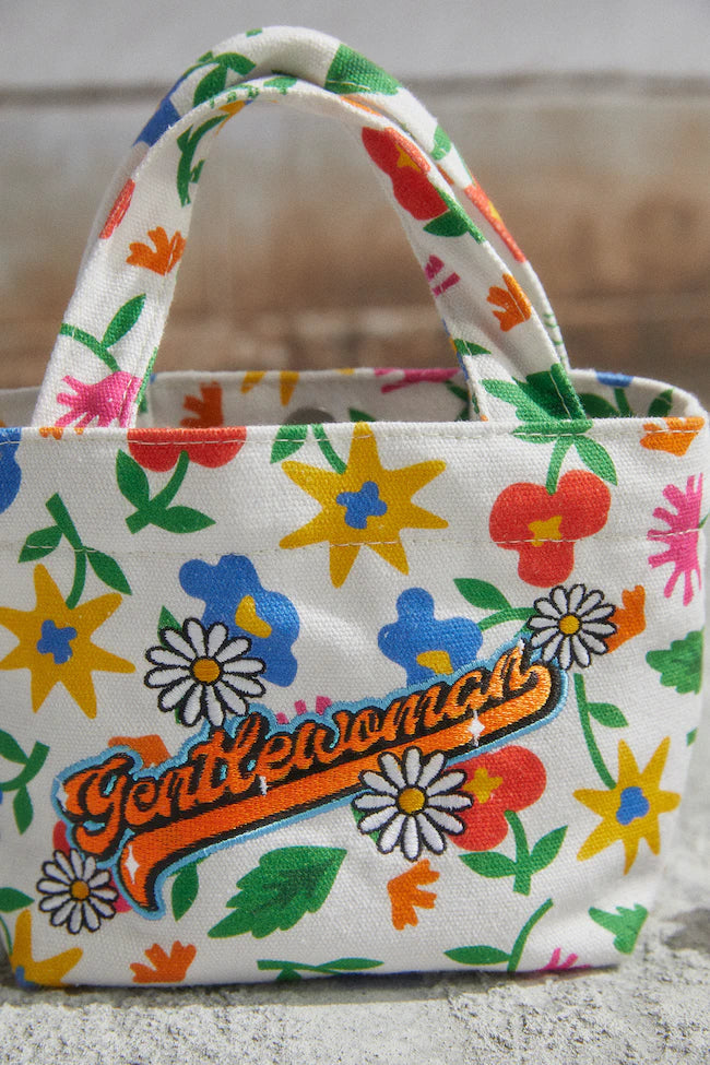 Floral Flora Micro Tote Bag