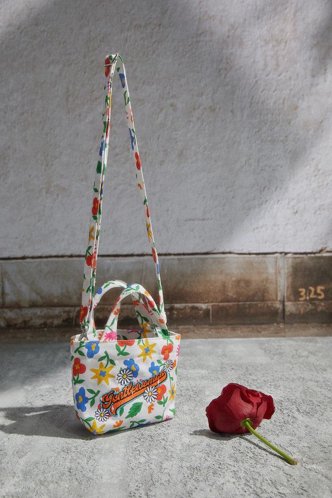 Floral Flora Micro Tote Bag