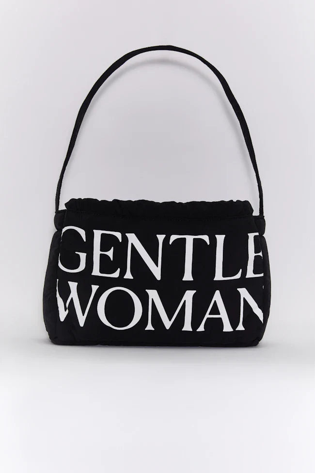 Gentlewoman Dumpling Bag Black