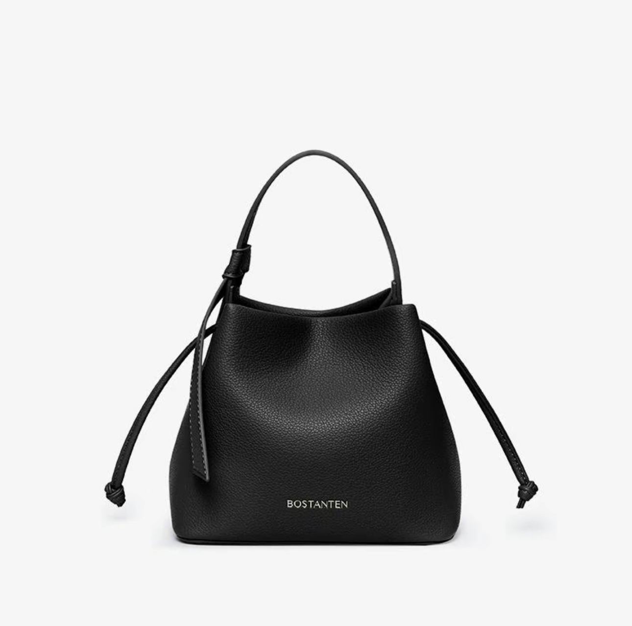 Straw String Bucket Bag