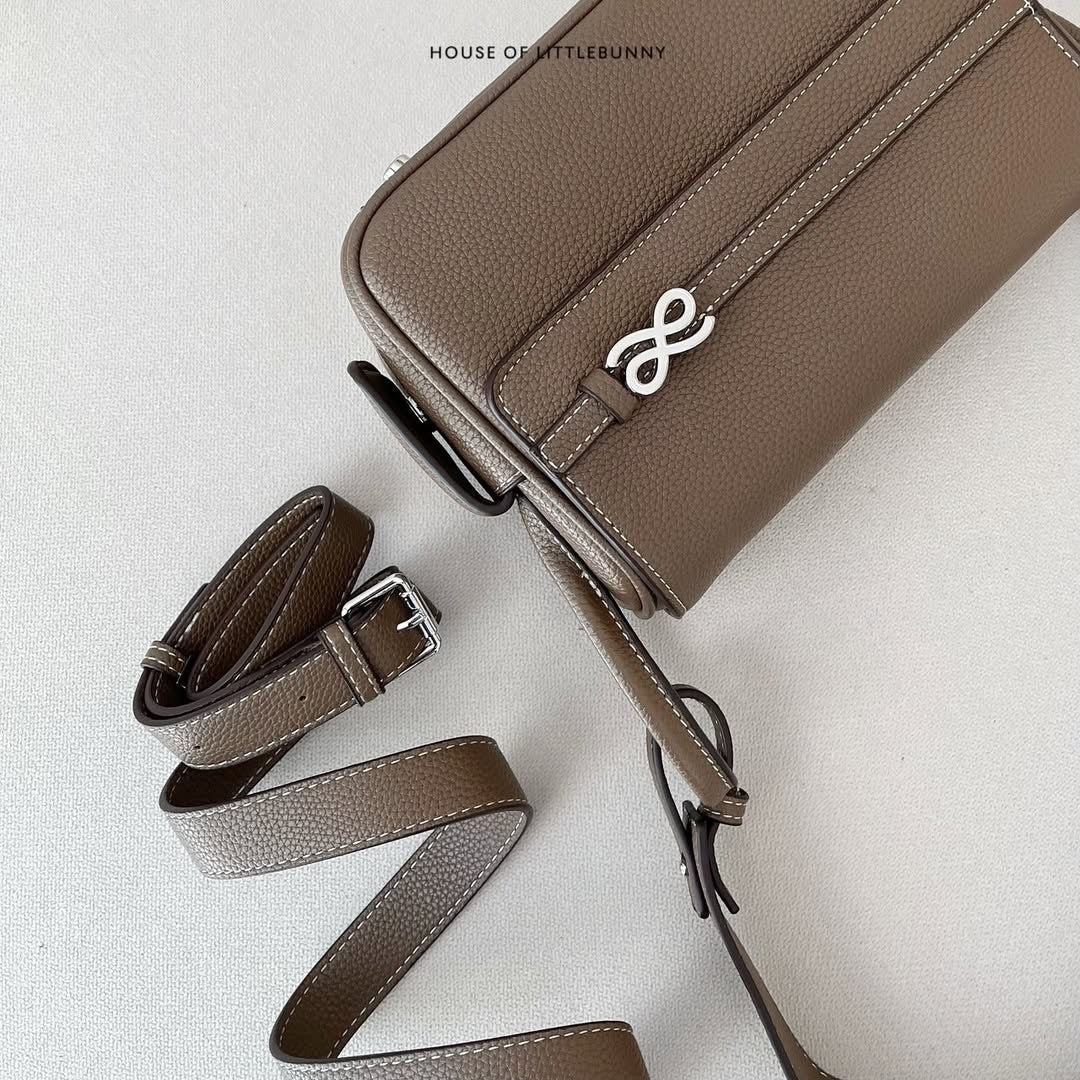 Tan Taupe PU Treasure Belt 22