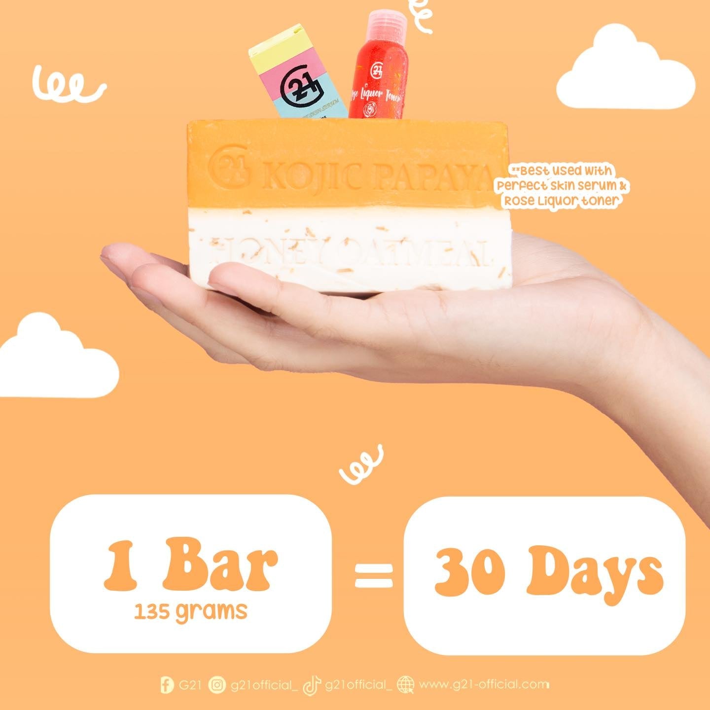 G21 Golden Dust Soap