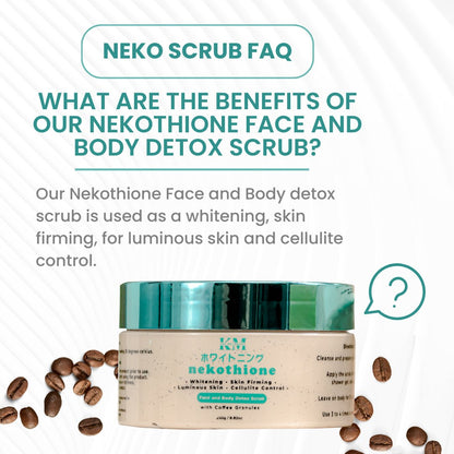 Nekothione Face Body Scrub