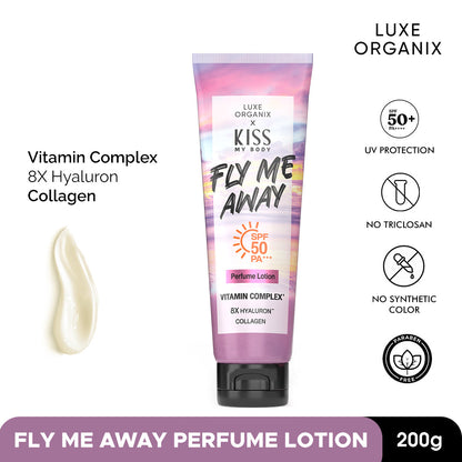 Luxe Organix Perfume Lotion SPF 50