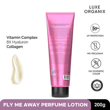 Luxe Organix Perfume Lotion SPF 50