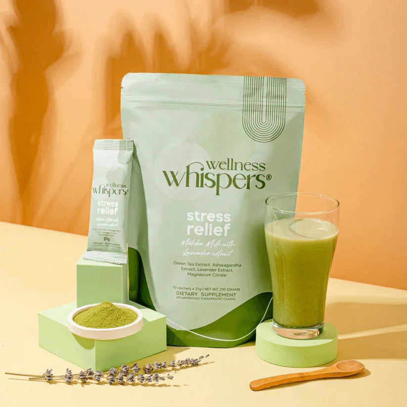 Matcha Milk Lavender Relief