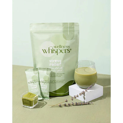 Matcha Milk Lavender Relief
