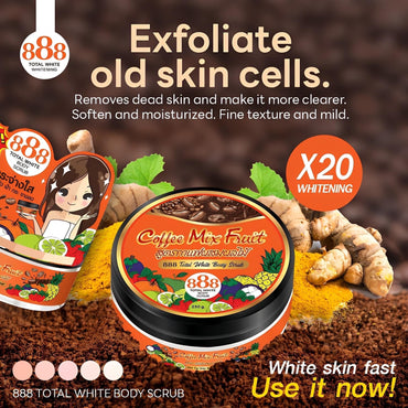 Coffee Mix Fruit Body Scrub