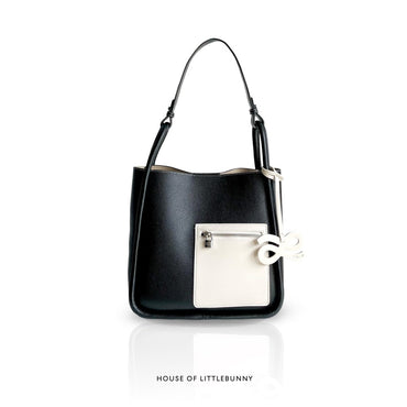 Momentum 26 PU Black Handbag