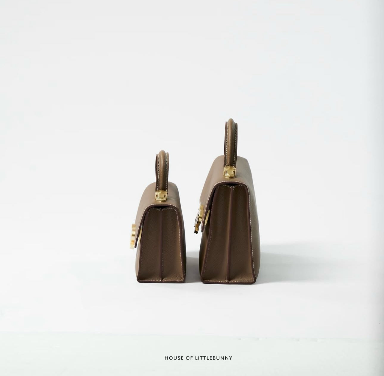 Clay PU Parfait 22 Handbag