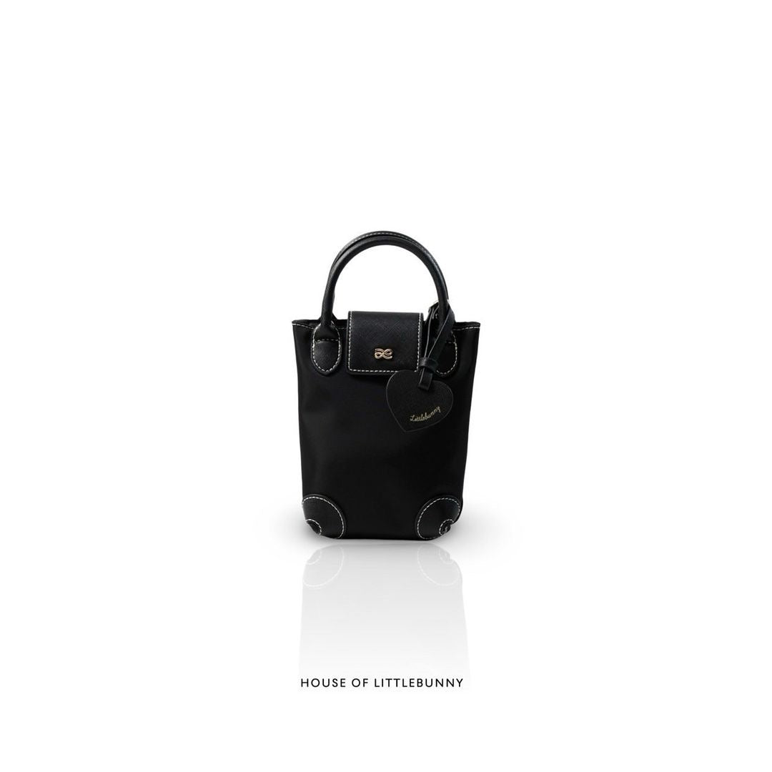 Nylon Phone Bag Black
