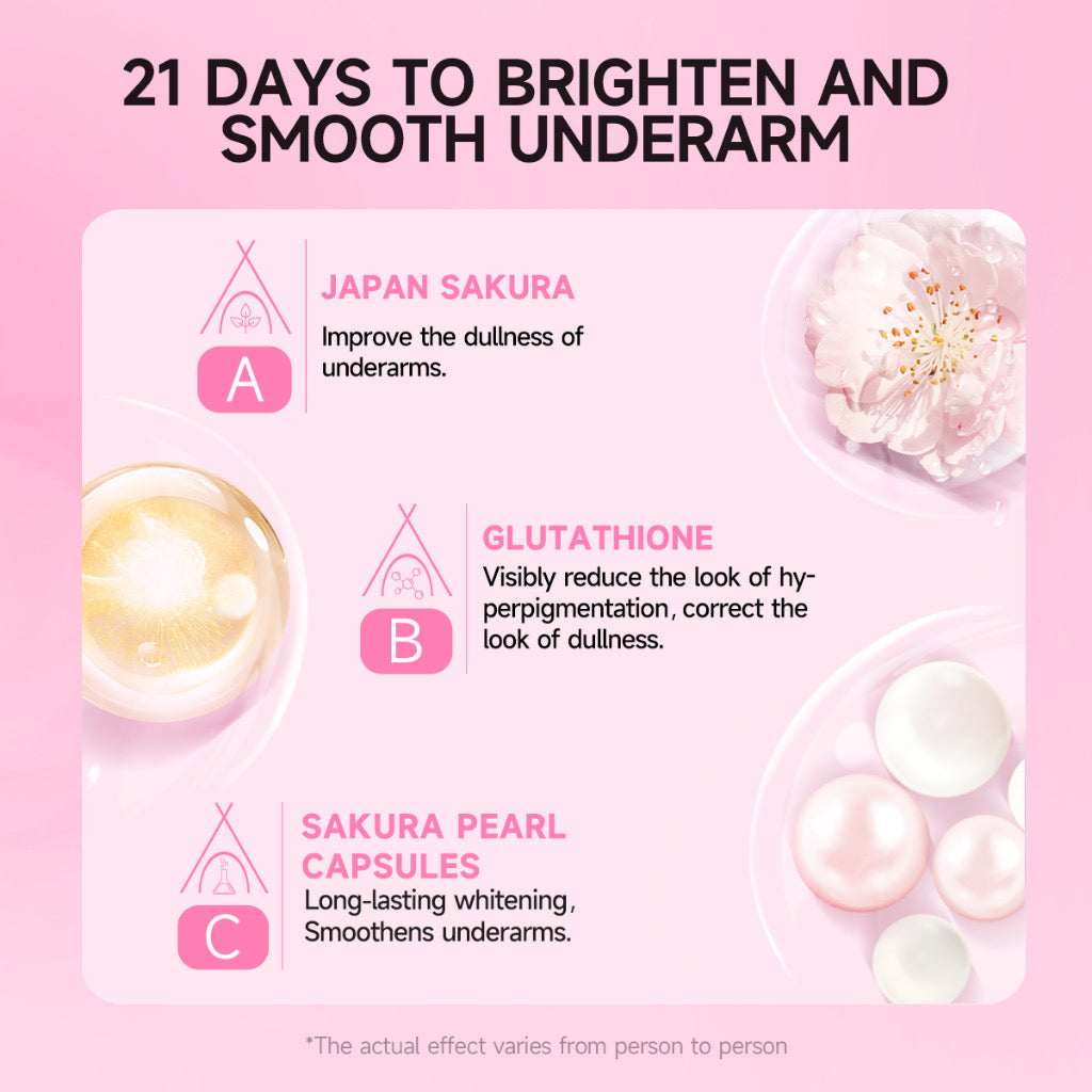 Sakura Gluta Underarm Brightening Cream